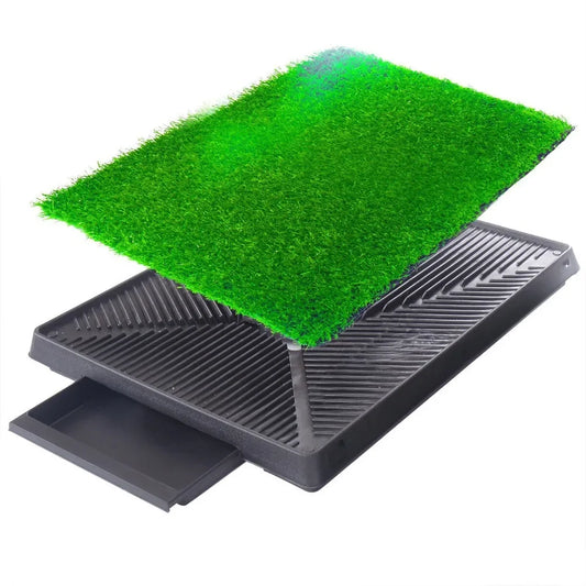 Dog Potty Training Toilet Tray Pad Grass Pet - MyPetDollar.com