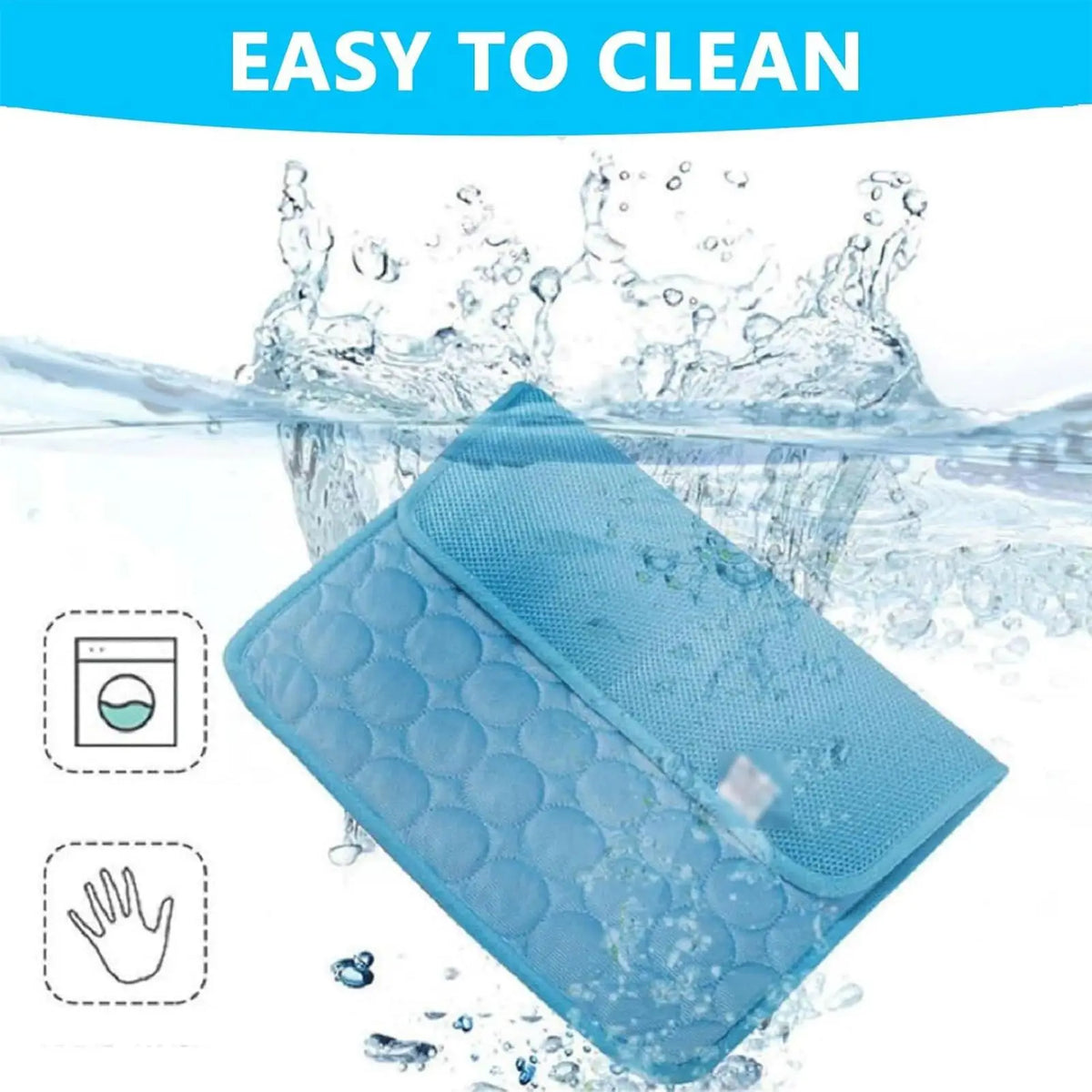 Pet Cooling Mat Dog Cooling Ice-Silk Mat - MyPetDollar.com