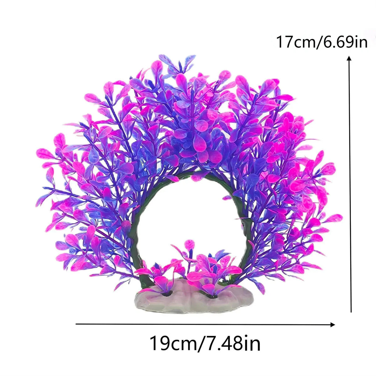 Underwater Wreath Artificial Plastic Plants – 3 Colors
