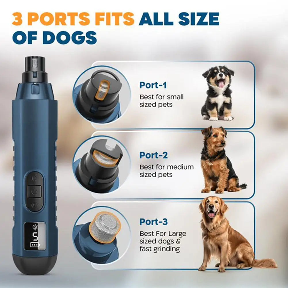 Dog Nail Grinders Painless USB Charging - MyPetDollar.com