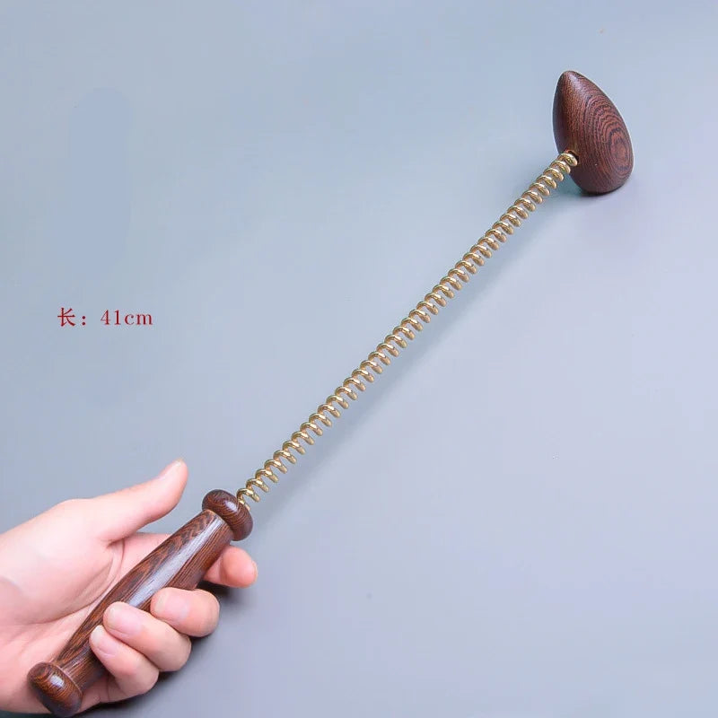 41cm Wenge Solid Wood Horse Whip Flogger Training Spanker Crop – 3 Colors