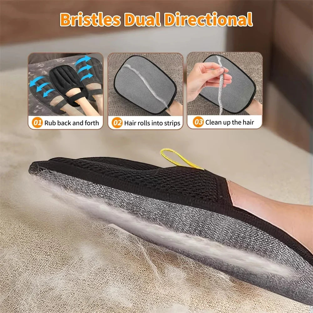 5-Finger Reusable Double-Sided Pet Hair - MyPetDollar.com