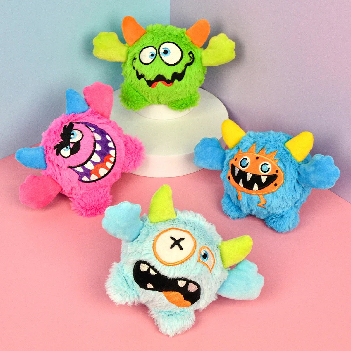 1 Pcs Active Moving Dog Plush Squeaky Small - MyPetDollar.com
