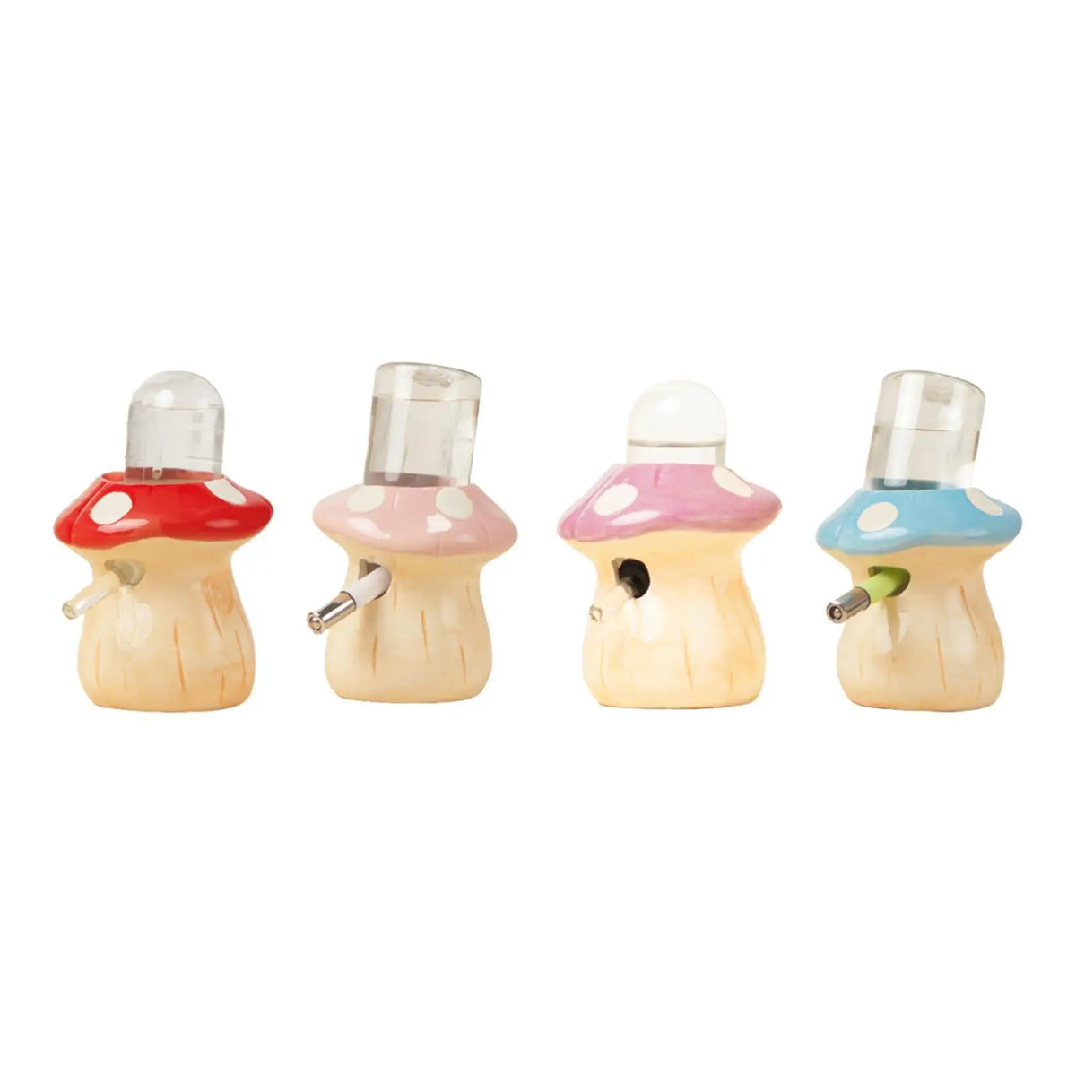 Hamster Water Bottle Mushroom Shape Drinking - MyPetDollar.com