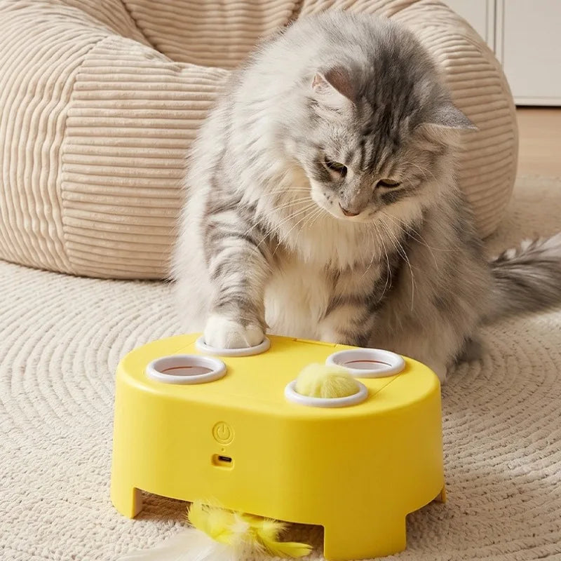 New3 in 1 Electric Tease Cats Toys Indoor - MyPetDollar.com