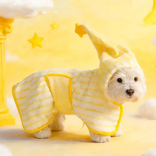 Cute Quick-drying Dog Bathrobe Soft - MyPetDollar.com
