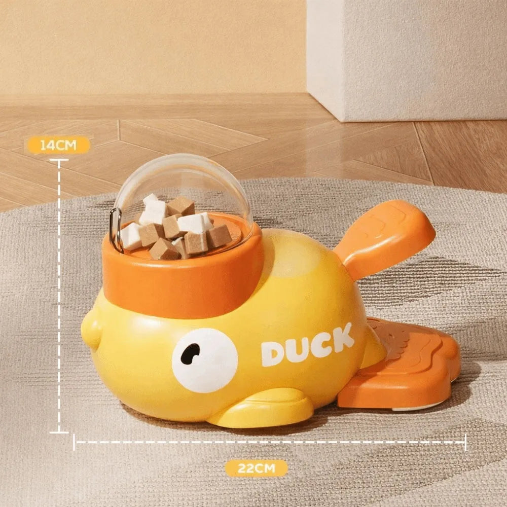 Little Yellow Duck Pet Leaking Device Cartoon Anti Slip – view 2