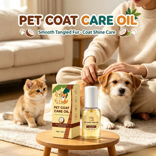 Pet Coat Care Oil Mild Hair Conditioner Oil - MyPetDollar.com