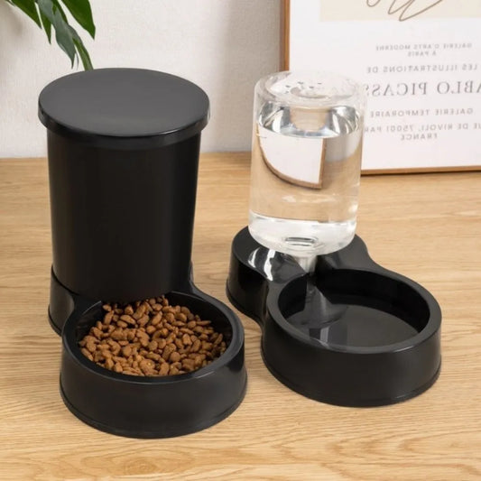 800ml Pet Automatic Feeder Large Capacity 2 Styles Cat & Dog (14 colors)