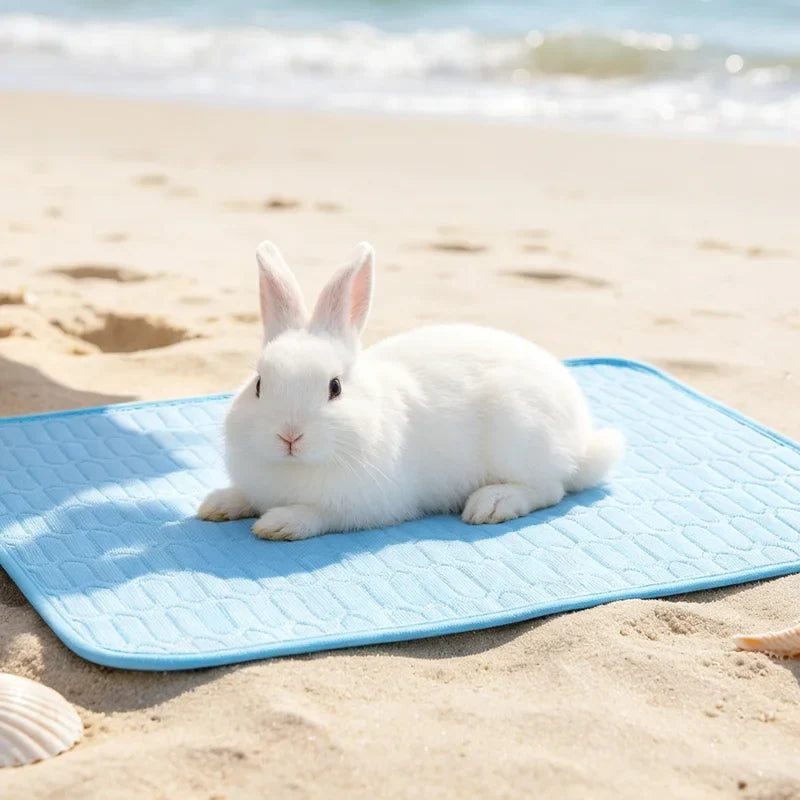 Dog Cooling Ice Bed Mat Pet Summer Cat Cold, Washable