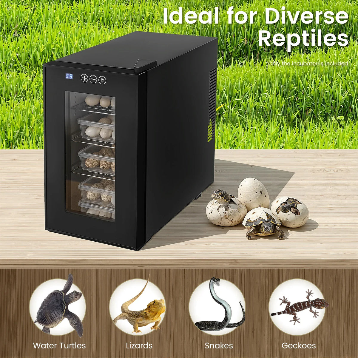 23l Intelligent Reptile Incubator 55w 110v - MyPetDollar.com