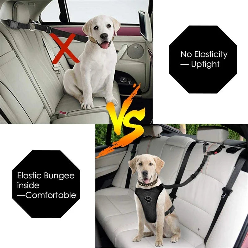 Reflective Pet Dog Car Seat Belt Puppy Dog - MyPetDollar.com
