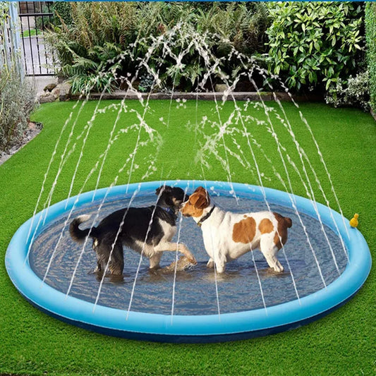 Pet Dog Water Spray Mat Pvc Inflatable Water - MyPetDollar.com