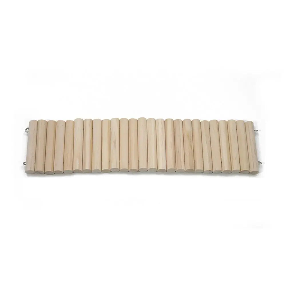 Bendable Hamster Climbing Ladder Wooden - MyPetDollar.com