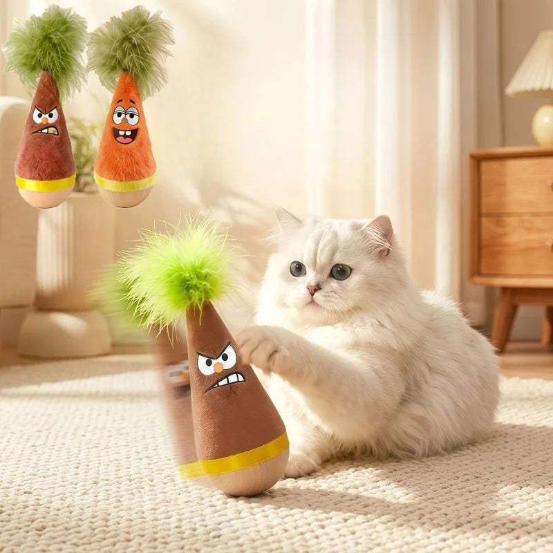 Interactive Cat Tumbler Toy Swing Designed - MyPetDollar.com