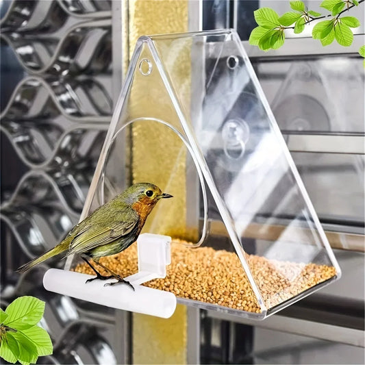 Window Bird Feeder Ultra-Strong Suction Cup, - MyPetDollar.com