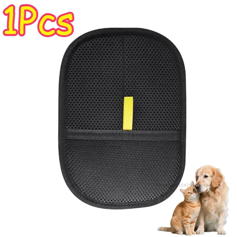 Pet Hair Removal Glove Cat & Dog Reusable Electrostatic – 4 Colors