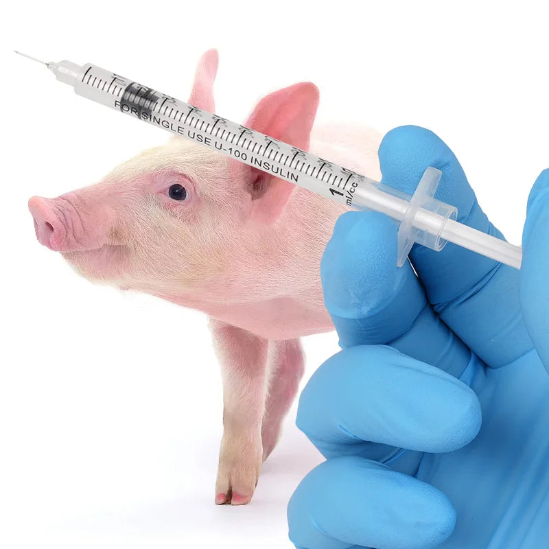 200/300pcs 29G disposable syringe with - MyPetDollar.com