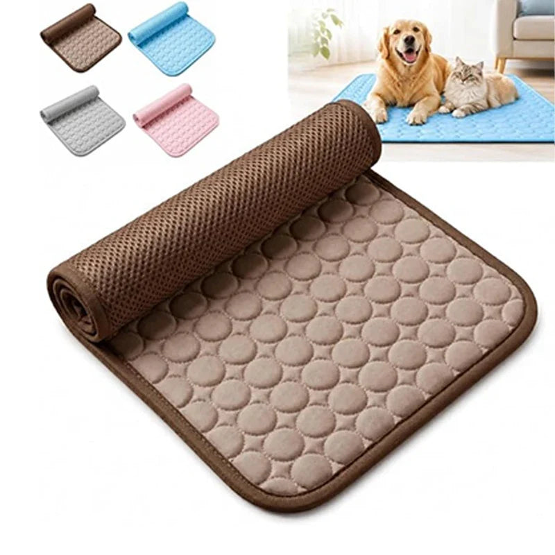 Summer Cooling Dog Cat Ice Pad Mat Pet Ice - MyPetDollar.com