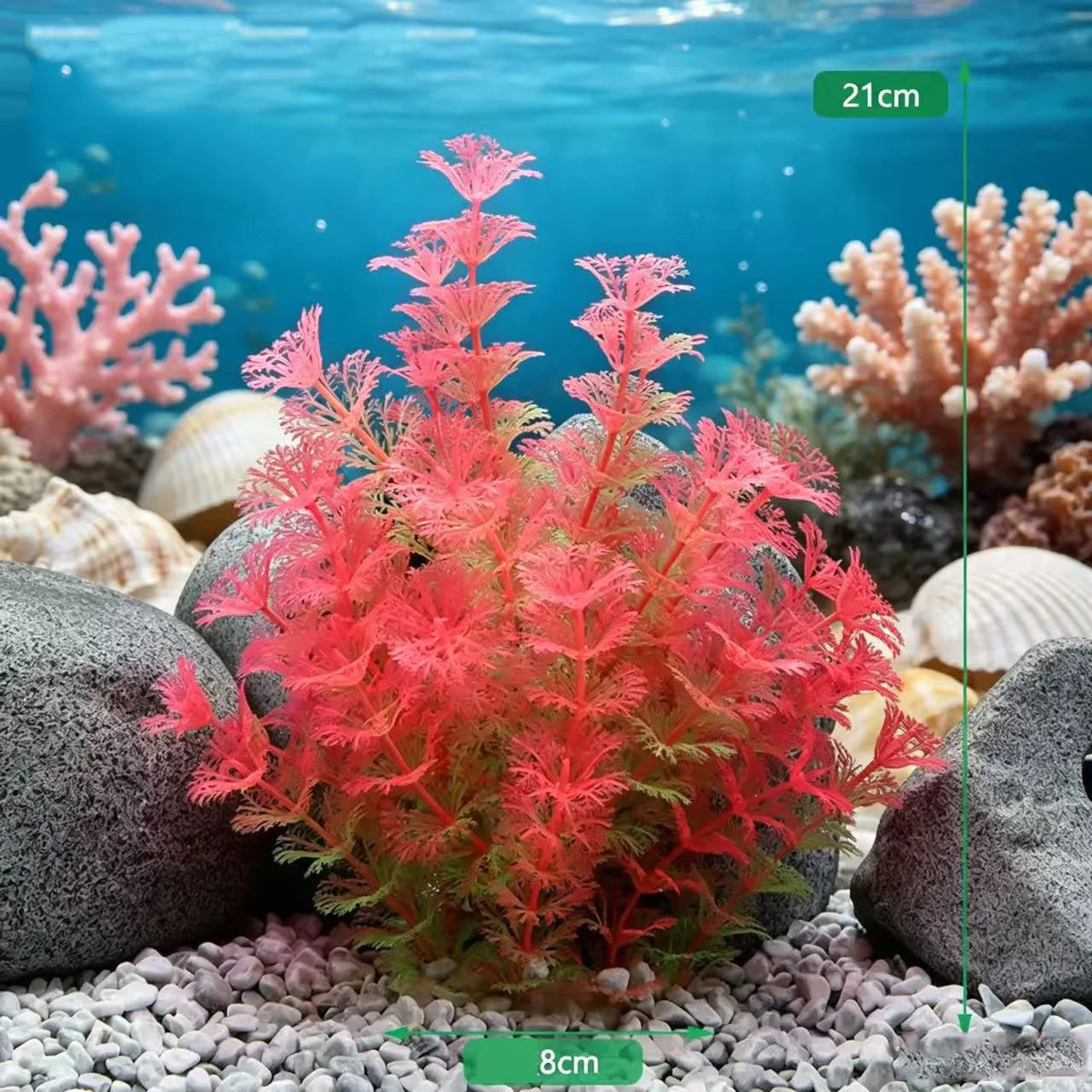 Plastic Artificial Aquarium PVC Plants - MyPetDollar.com