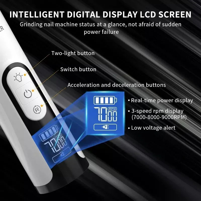 Electric Pet Nail Grinder With LED Light Cat - MyPetDollar.com