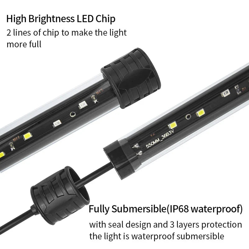 17-47CM USB Plug Aquarium Light LED - MyPetDollar.com