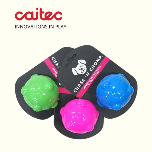 CAITEC Dog Toys Squeaking Ball Soft - MyPetDollar.com