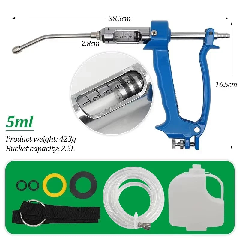 5ml 10ml 20ml 30ml Veterinary Metal Feeding - MyPetDollar.com