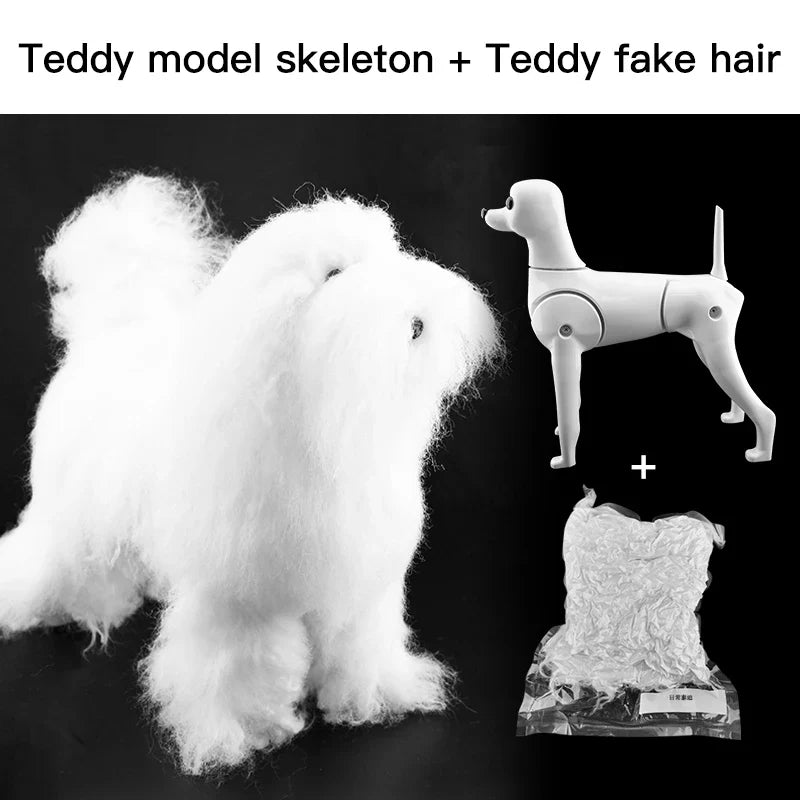 Fenice Pet Simulation Hair Grooming Fake Dog - MyPetDollar.com