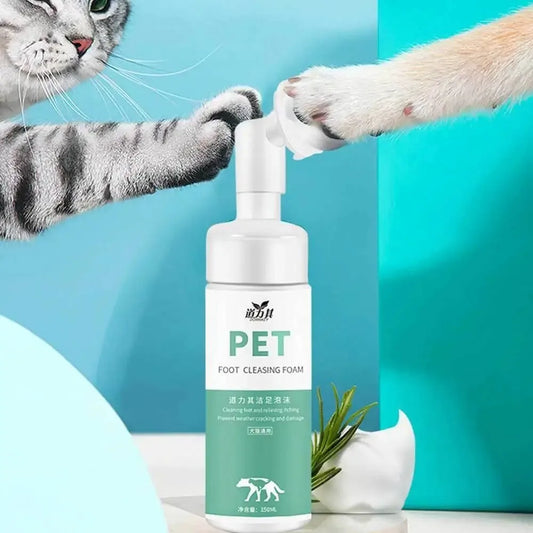 Pet Paw Cleaning Foam No-rinse Mild Gentle - MyPetDollar.com