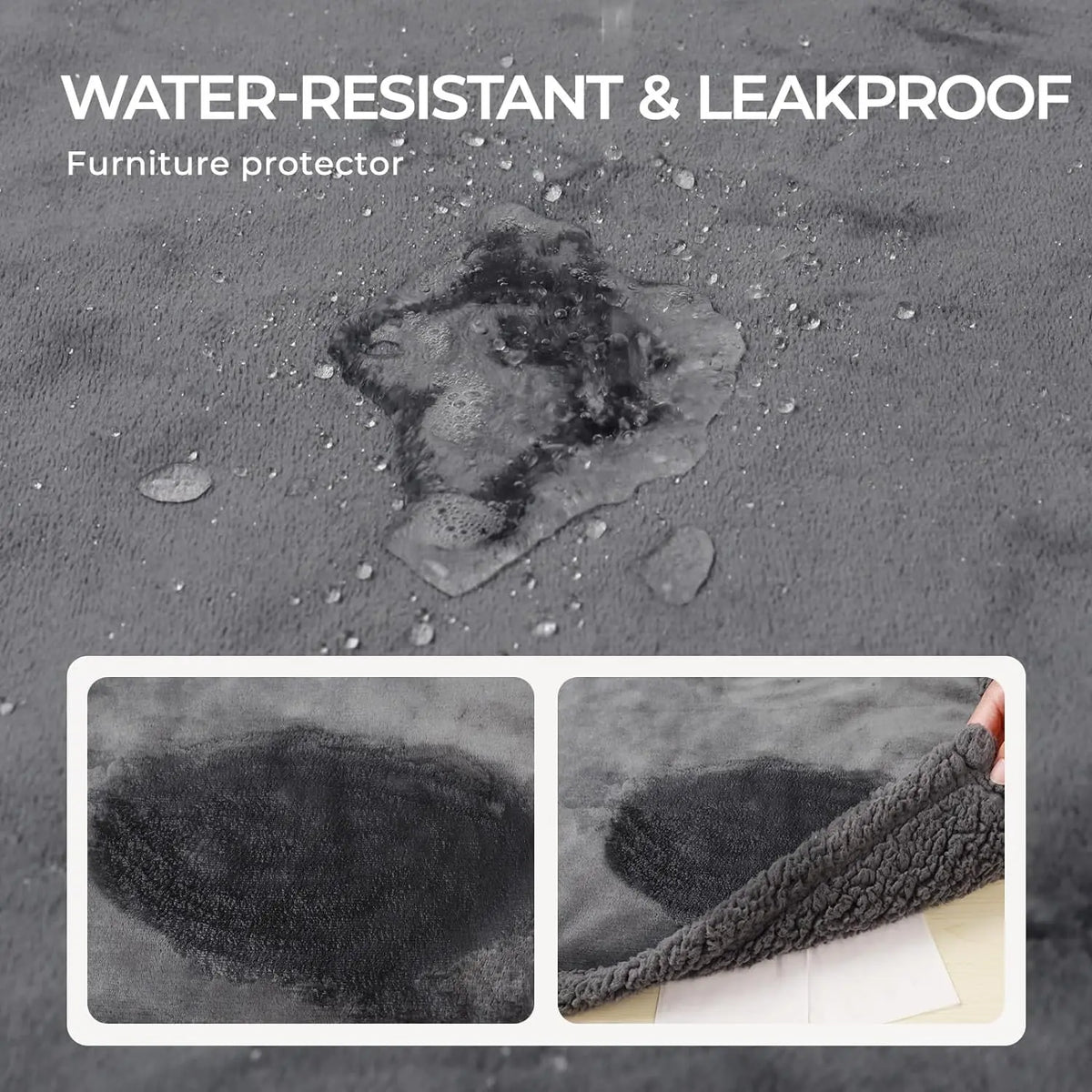 Waterproof Fleece Bed Blanket Plush Soft - MyPetDollar.com
