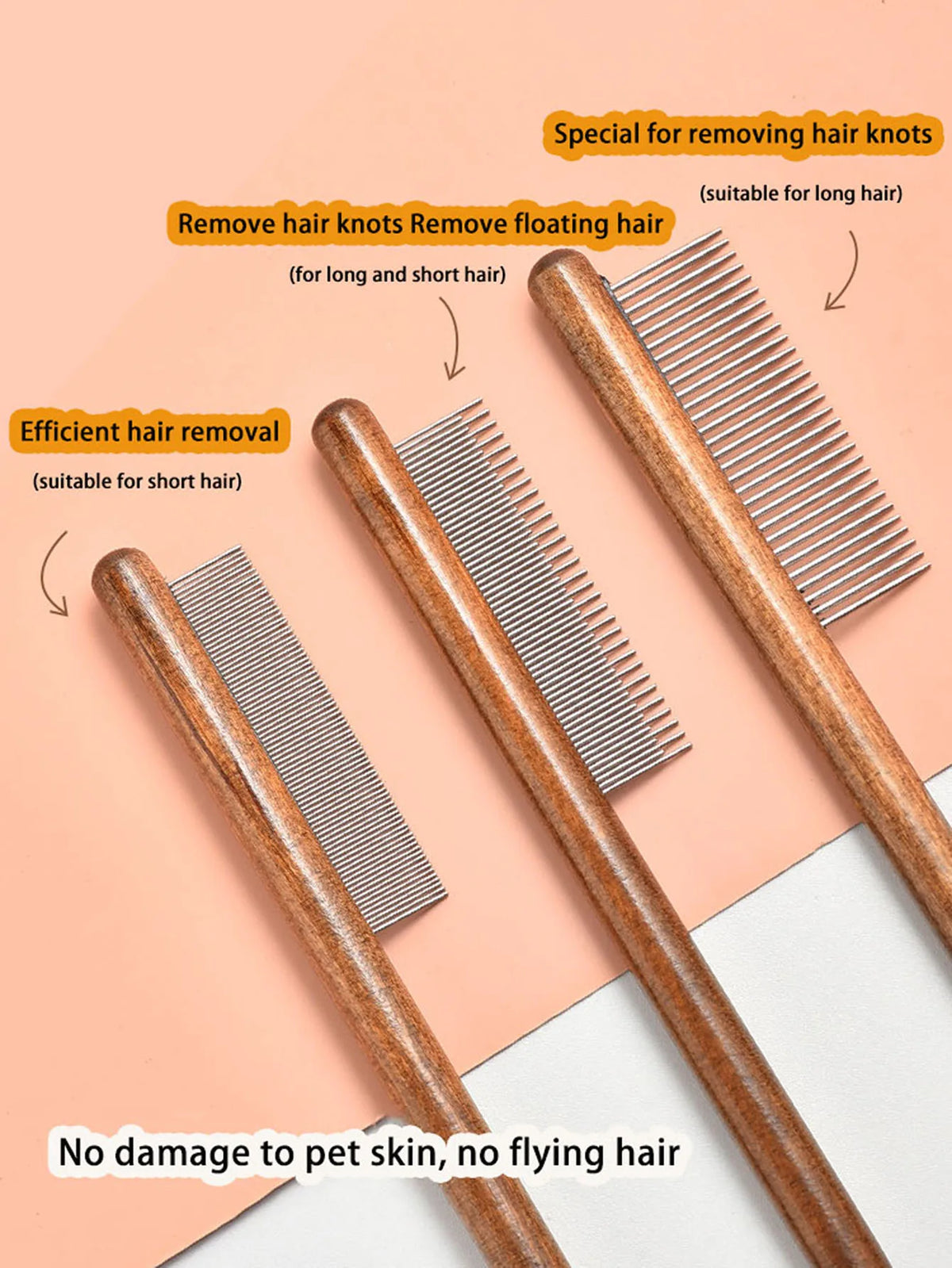 Cat Brush Remove Hair Pet Hair Removal Comb - MyPetDollar.com