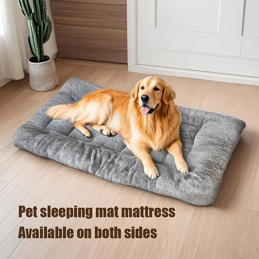 Super Thick Plush Dog Mattress, Washable - MyPetDollar.com