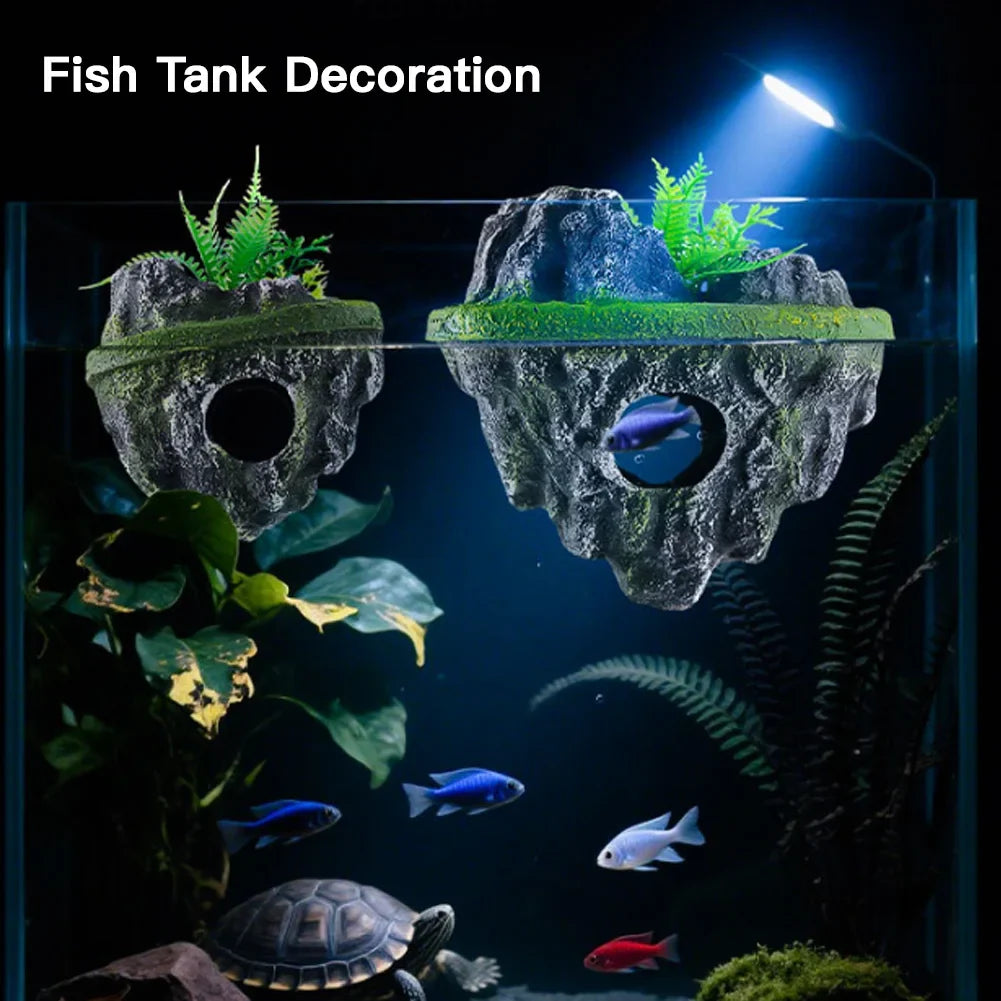 Mini Floating Island Ornament Fishing Man - MyPetDollar.com