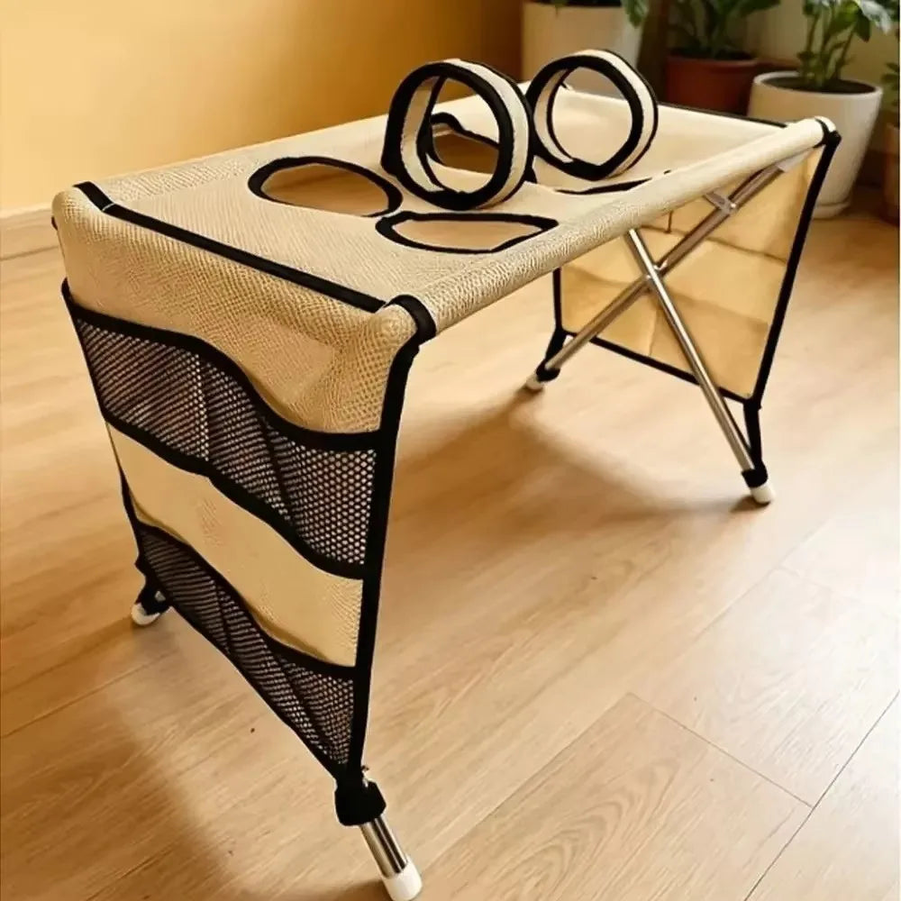 Oxford Cloth Pet Grooming Table Elevated - MyPetDollar.com