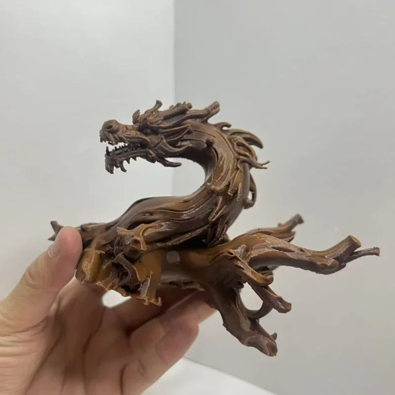 Dragon Shape Aquarium Statue 3D Printed Fish - MyPetDollar.com