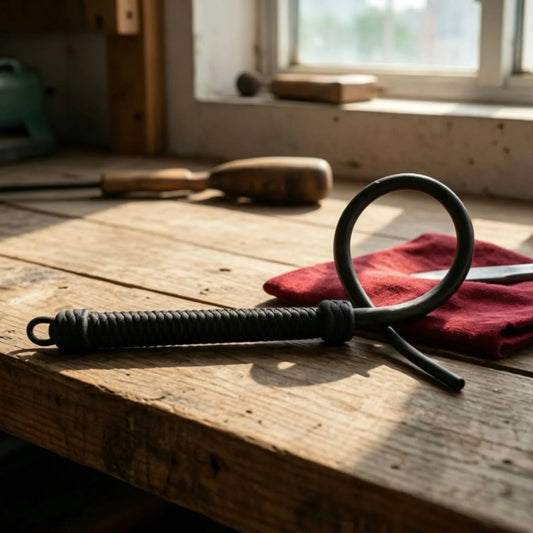 Horse Whip with Loop Handle Rubber Flexible - MyPetDollar.com