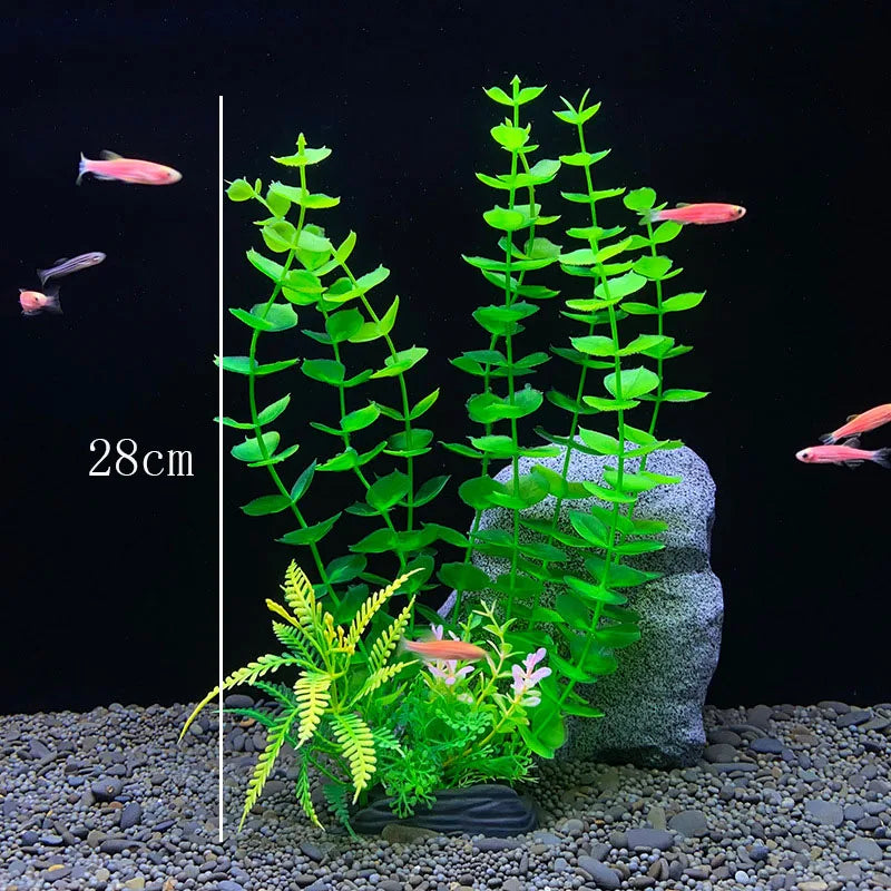 Artificial Aquarium Decor Plants Water Weeds - MyPetDollar.com