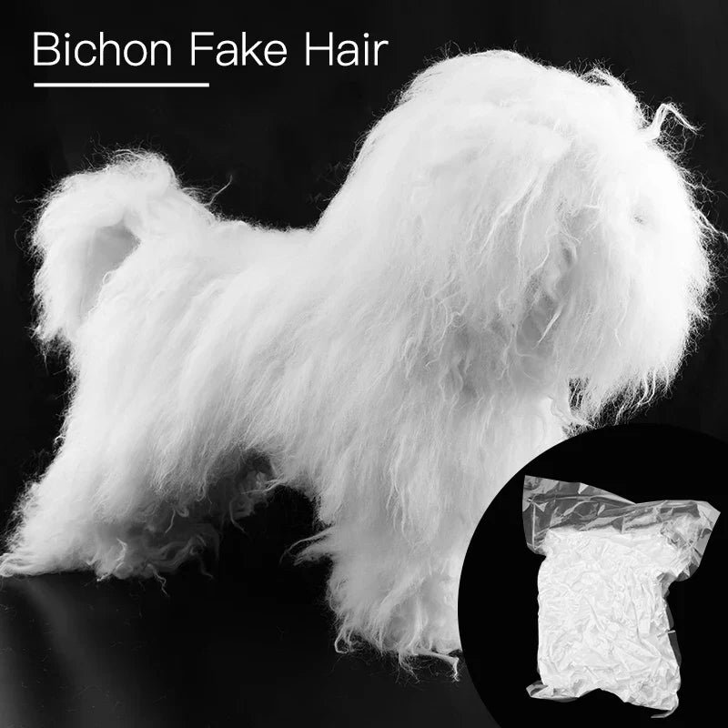 Fenice Pet Simulation Hair Grooming Fake Dog - MyPetDollar.com