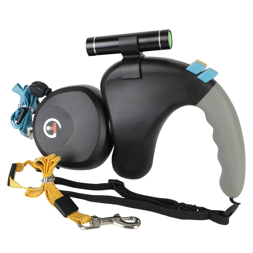 Retractable Double Pet Supplies Rotation Rope – 2 Colors