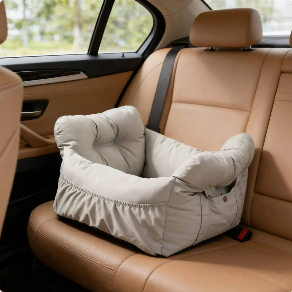 Dog Car Carrier Bed Soft Cushioning Portable Booster Seat – Dog Supplies