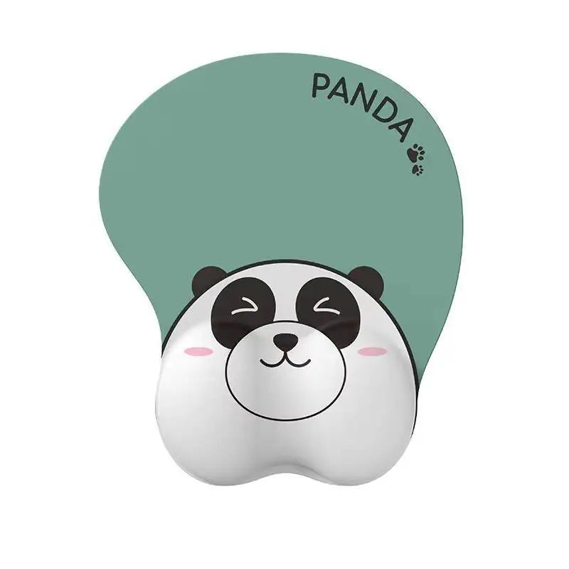 Kawaii Animals Style Girl Ergonomics Mouse Pad, Non-Slip