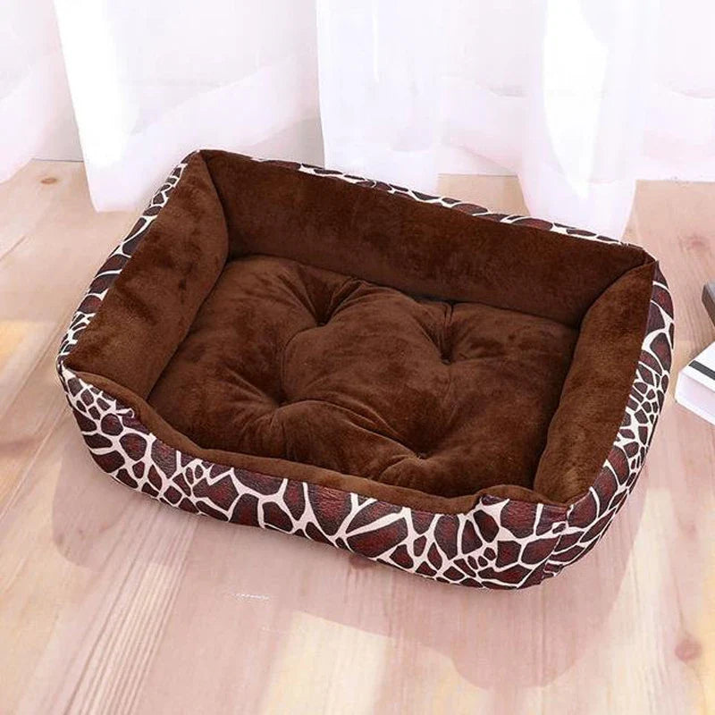 Coffee-Colored Stain-Resistant Kennel Paw - MyPetDollar.com