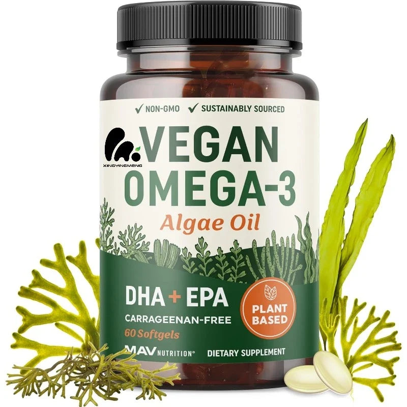 Pure Omega 3 algae oil | Plant based DHA EPA - MyPetDollar.com