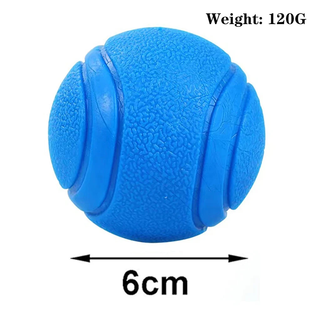 Rubber Pet Solid Elastic Toy Ball