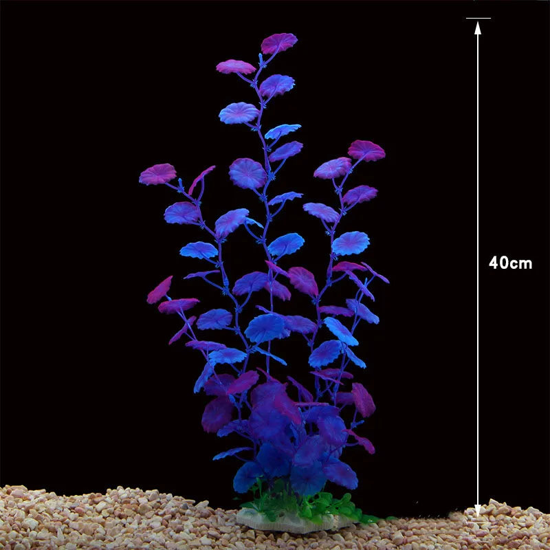 Plastic Artificial Aquarium PVC Plants - MyPetDollar.com