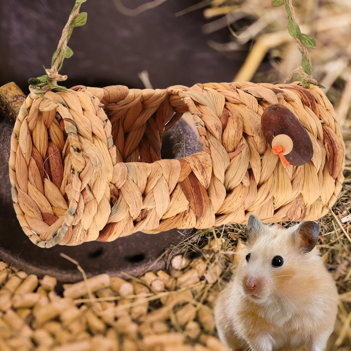 Hamster Tunnel Hammock Small Animal Hanging - MyPetDollar.com