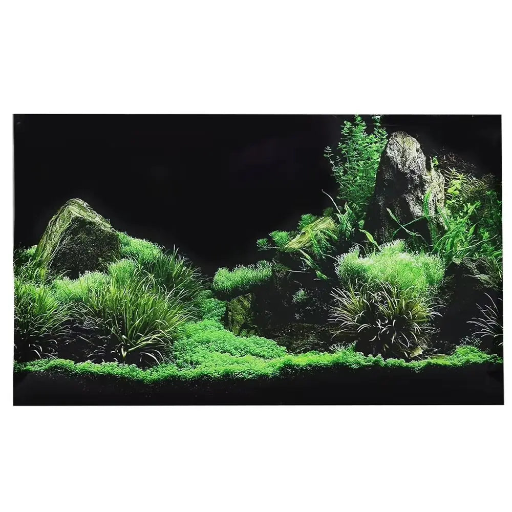 1Pcs PVC Aquarium Background Sticker Water - MyPetDollar.com