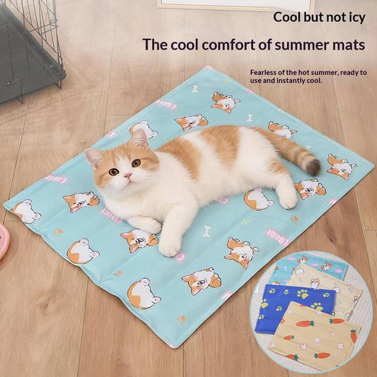 Reusable Pet Cooling Mat Waterproof Gel Pad - MyPetDollar.com