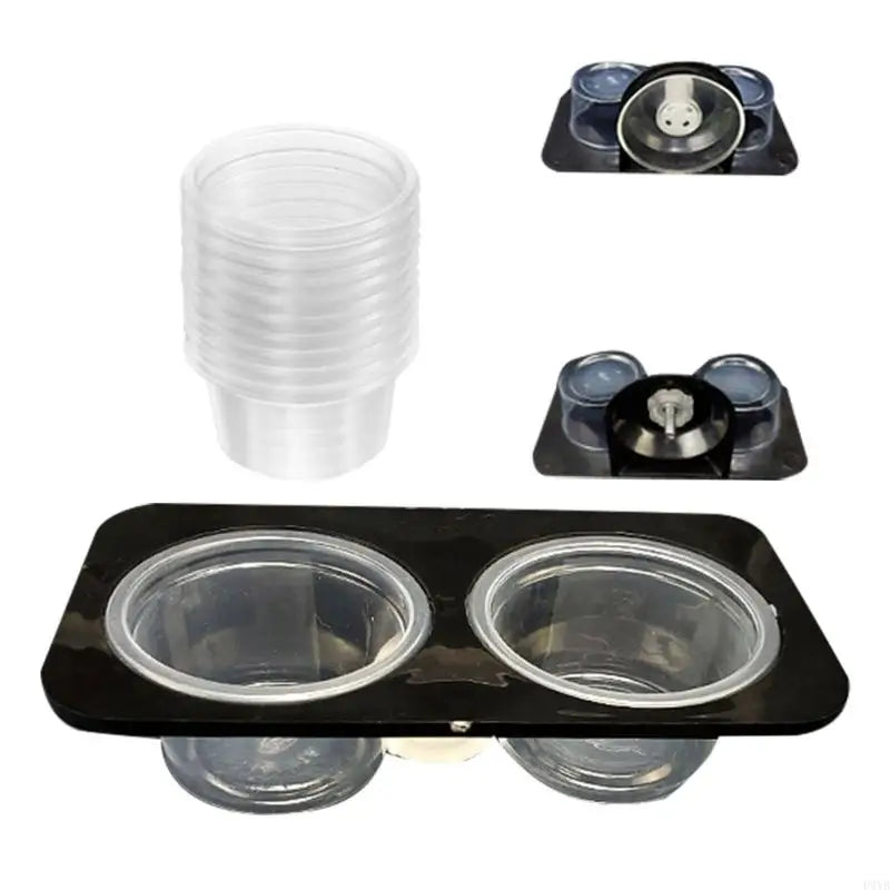 Secure Suction Reptiles Feeder Dish Water Cup